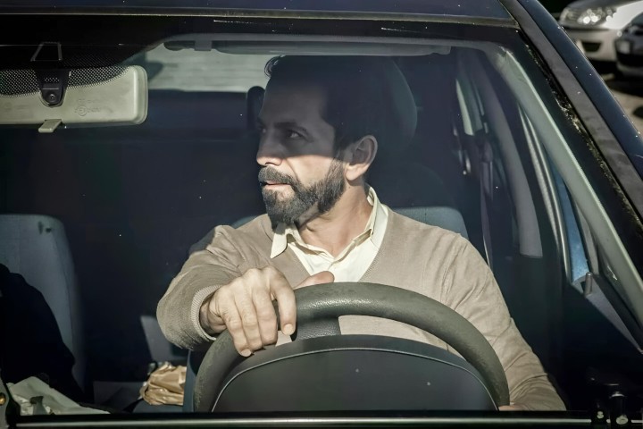 Ignazio Giovari in una scena del cortometraggio